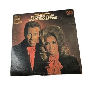 Porter Wagoner & Dolly Parton Vinyl LP The Best Of RCA Victor LSP 4556 1971